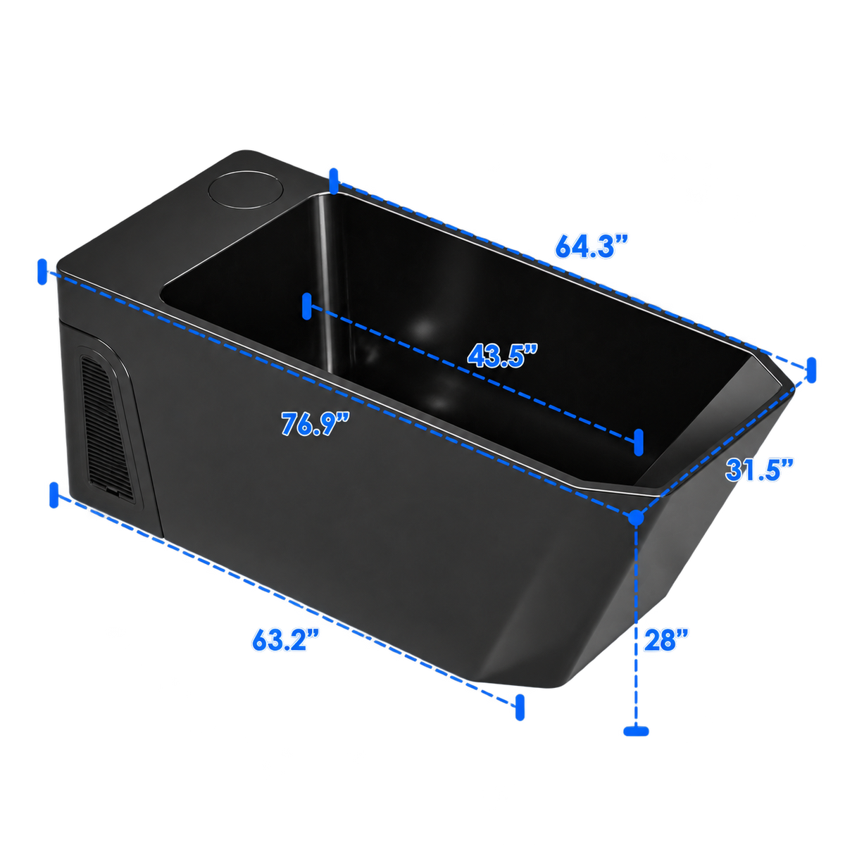 DI LARA All In One cold plunge dimensions